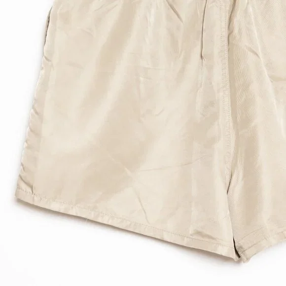 Fear of God Essentials Light Brown Oak Taslan Nylon Shorts - Mens M - Picture 6 of 16
